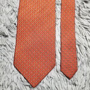 Firenze‎ Tie Mens Luxury Silk Geometric Pattern Made In Italy 60in Dress Necktie